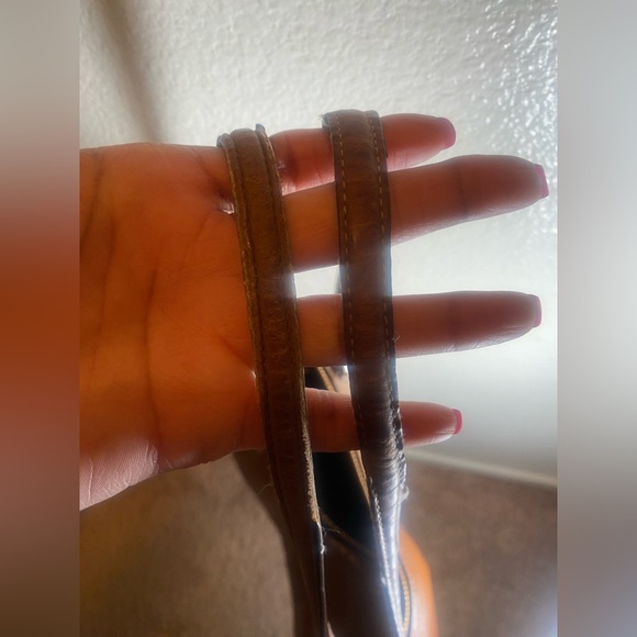 Coach Brown Leather Tote Bag - Picture 13 of 16